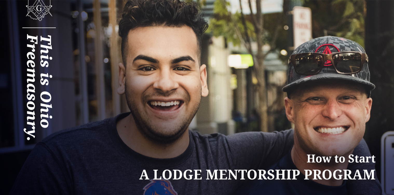 Ohio Freemasonry ad banner for Lodge Mentorship Program